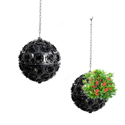 China Eco-Freindly Self Watering Flower Ball Diameter 60 Cm Easy To Install PP Material Flower Ball for sale