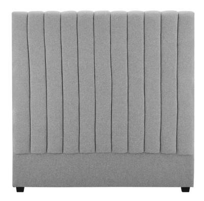 China High Quality Tufted Fabric Upholstery Bed Headboard With High Density Foam Design Luxury Headboard For Sale for sale