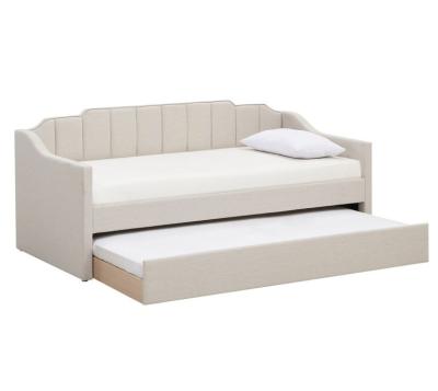 China Foldable Home Furniture Twin Single Sofa Daybed With Caster Bed Frames Low Wholesale Price for sale