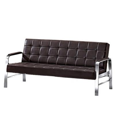 China Long design foldable new size leather sofa suitable for office, home, public leisure area for sale