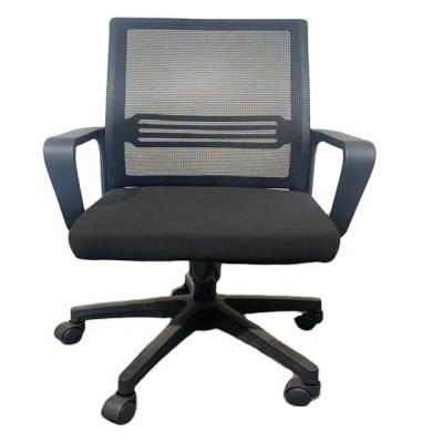 China Other Factory Direct Sale Study Mesh Task Chair 2023 Fixed Swivel Office Chair With Arm Rest for sale