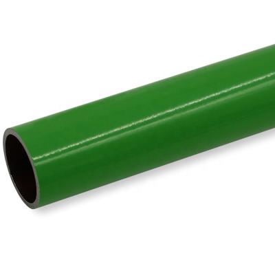 China Rack System 2019 High Quality Green ABS Coated Steel Pipe With Thickness: 1.2mm for sale