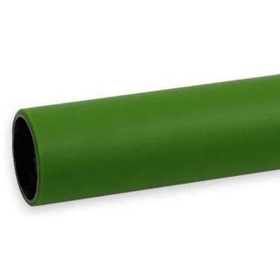 China Mounting system green color 1 1 4 clear ABS coated steel pipe with thickness: 0.8mm for sale