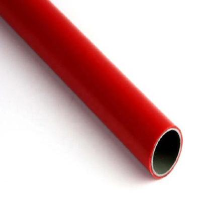 China Professional Blue Color Coated Connector Structure Pipe Factory PVC Lean Pipe for sale