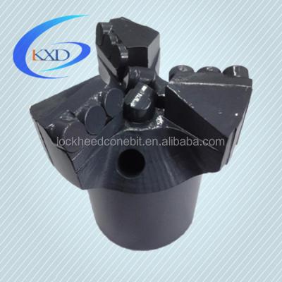 China 3 wing pdc drilling well drag bit for mine/geothermal/well drilling for sale