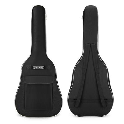 China Fashionable 40/41 Inch Soft Case Double Shoulder Straps Padded Waterproof Pop Guitar Bags for sale