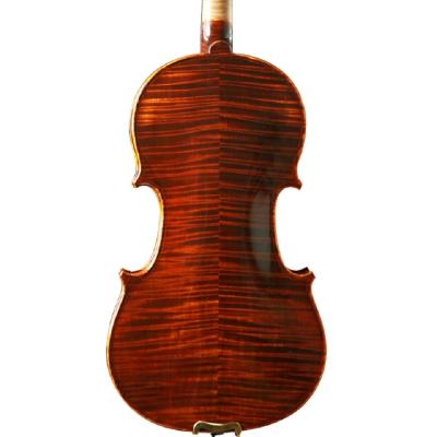 China LZSV600 4/4 Portable European Fir Higher Quality Handmade Cheap Violin Set With Case And Bow for sale