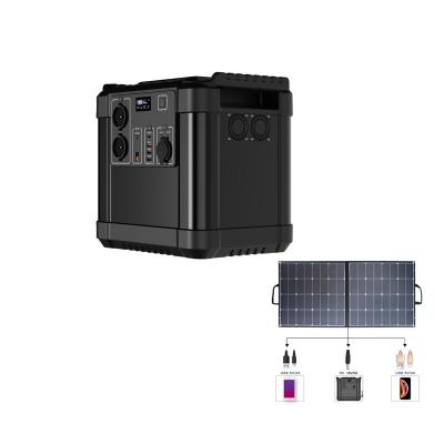 China Easy Quick Charging Carry 2000W Power Supply Food Truck Explorer Solar Outdoor Camping Portable Phone Power Banks Power Station High Capacity for sale