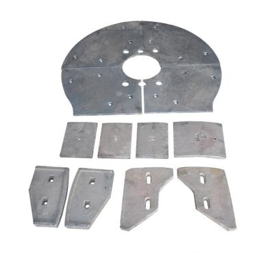 China Wear Resistant Mixing Wear Resistant Concrete Mixer Parts Wear Resistant Middle Arm for sale