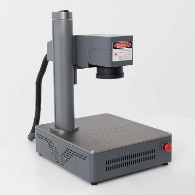 China Multipurpose Metal Mini Laser Marker , 20W 30W ABS Mini Fiber Laser Engraver for sale