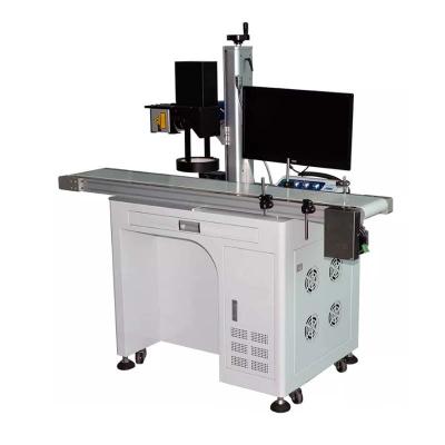 China Stable Air Cooling Fiber Marking Laser , Visual Positioning Laser Marking Device zu verkaufen