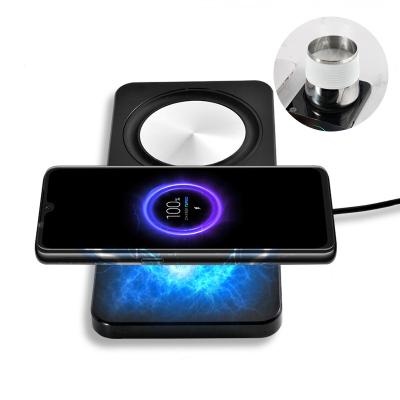 China It's not only a coffee cup heater 2 in 1 USB coffee cup warmer with wireless charger for sale