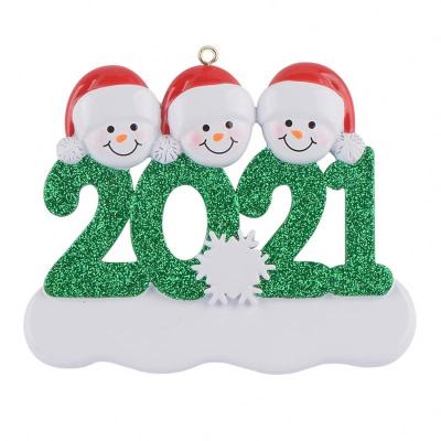 China Christmas Tree Ornament 2021 Party Smile Stocking Personalized Christmas 2021 Ornaments With Smile Face for sale