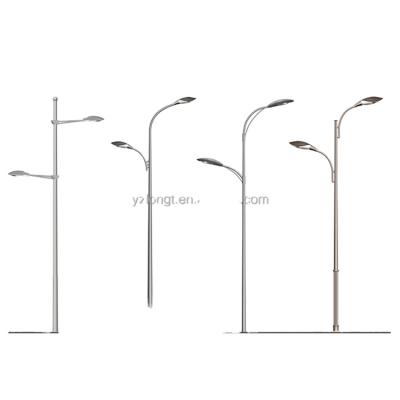 China Waterproof 12 Meter Street Light Poles Parts With Die-Casting Aluminum Lamp Body for sale