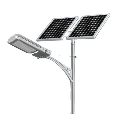 China LED 30w 5m Height Street Solar Aluminum Alloy Light With 3mm Thickness Pole for sale