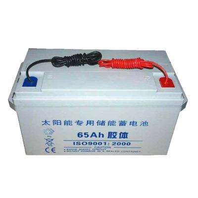 China Promotional 12v 100ah Solar Storage Battery High Pure Lead  Material Real High Capacity for sale