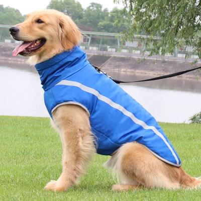 China Wholesale Custom Confirmed Pursuit Winter Waistline Pet Dog Clothes Reflective Thermal Clothes Thick Pet Dog Clothes for sale