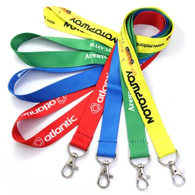 China Office/Gift/Event Key No Minimum Order Maker Cheap Personalized Neck Tool Printing Custom Logo Polyester Sublimation Lanyards for sale