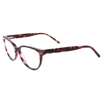 China 2020 High Quality Acetate Optical Glasses Frame Optical Frames Cat Eye Frame Optical Reading Glasses For Women for sale