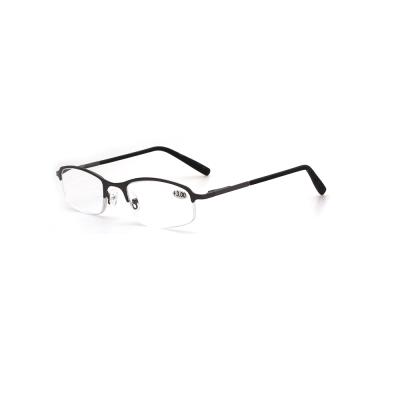 China Kerecsen Hot Selling Metal Spring Hinge Normal Reading Glass, Unisex Rectangular Frame Reading Glasses for sale