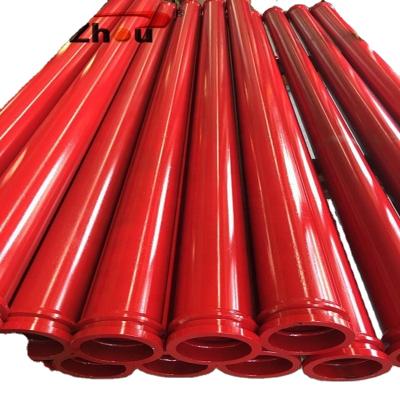 China Construction worksÂ   New State ZX175 Double Layer Concrete Pump Pipes ST52 5.5mm Concrete Pump Line for sale