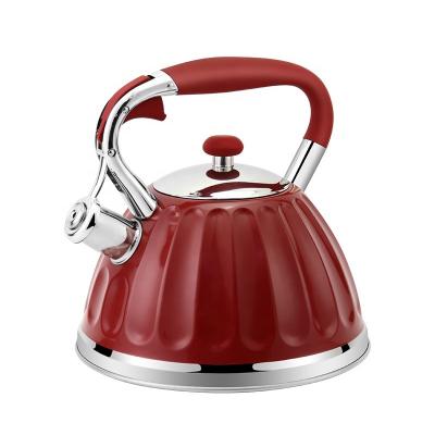 China HausRoland High Quality Stocked Water Whistling Kettle For Home Using Special Design Stove Top Tea Kettle for sale