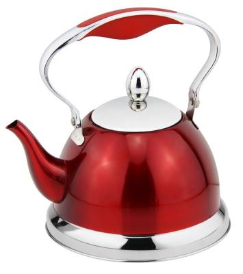 China HausRoland Stainless Steel Stocked Kettle for Tea Coffee Pot Gas Induction Cooker Small Mouth Hand-Breatered Universal 1L Small Kettle for sale