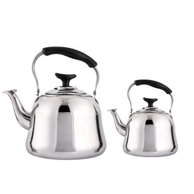 China Zhongbao Stocked High Quality Stainless Steel Kettle For Tea And Coffee Household Two-piece Set for sale