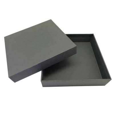 China OEM Recyclable Hot Sales Black Custom Logo Printed Cardboard Paper Empty Small Gift Box for sale