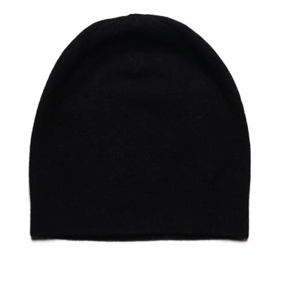 China High Quality Plain Women's Winter Custom Embroidery Striped Men's Clean Logo Hats Knitted Wholesale Cashmere Beanie for sale