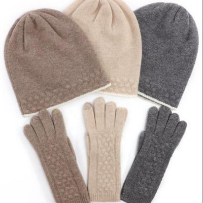 China Women Winter Touch Screen Crossed Gloves For Smartphone Tablet PC Full Fingers Gloves Hat for sale