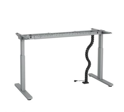 China (Height) Structure Adjustable Regular Stand And Sit Office Staff Electric Height Adjustable Desk for sale