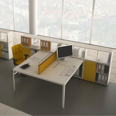 China Latest Modular Workstation Office 1 Seater Table Office Furniture High End Convertible Office Workstations for sale