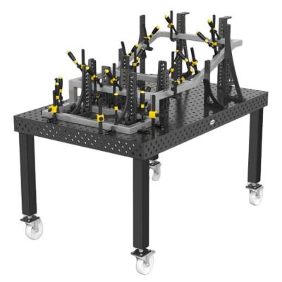 China Industry Precision Cast Iron 3D Three Dimensional Flexible Table Welding Platform for sale