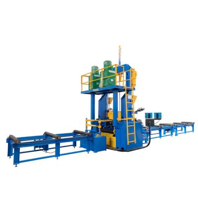 China Factory Beam H Beam Welding Production Line For Construction Works H Beam Assembly Welding Straightening Machine for sale