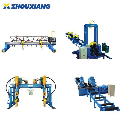 China Construction worksÂ   T / I / H Beam Steel Structure Fabrication Machine for sale