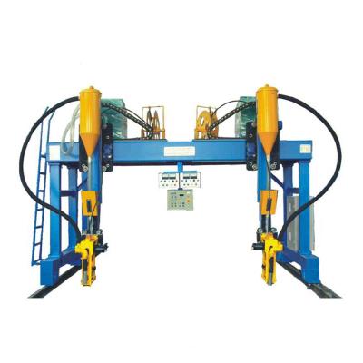 China Building Material Shops Semi - Automatic H Beam Forming Steel Structure Machine for sale