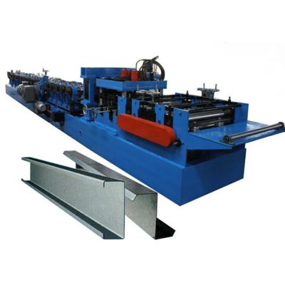 China Building Material Shop Automatic C Shape Steel Beam Roll Forming Machine for sale