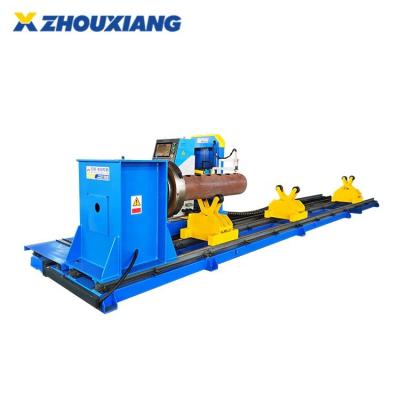 China 12000mm Rectangular Tube Cutting Machine CNC Plasma Tube Cutting Machine Factory (according to customer requirement) for sale