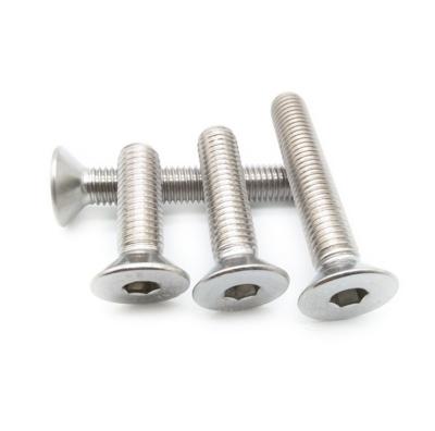 China DIN 7991 Stainless Steel Flat Self Drilling Screws Metric Cross Recessed Countersunk Head Screw Din 965 for sale