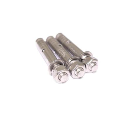 China Stainless Steel M18 Hilti Anchor Bolts Slotted Hilti Stainless Steel Expansion Bolt for sale