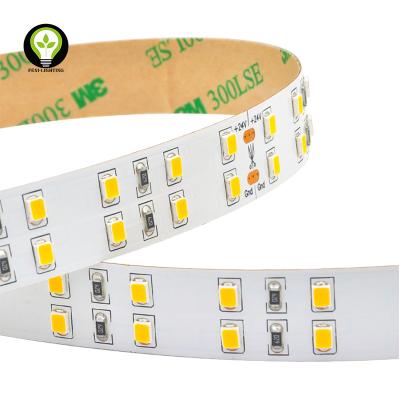 China Hotel 2835 LED Strip Double Row 15mm Width PCB DC12V/DC24V CRI 90 95 97 Series 240leds/m for sale