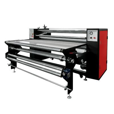 China Garment Shops Eco Friendly 1800mm Width Head Universal Heat Press Calender Cloth Laminator for sale