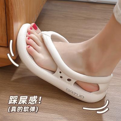 China Ladies Flip Flop Oem EVA Beach Slippers Wholesale Platform Flip Flops Fashion Trend Design New for sale