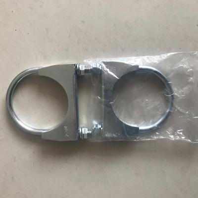 China Universal Automotive Slip-on Type 304 Stainless Steel Motorcycle Muffler Flange Muffler Exhaust Escape Device Clip for sale