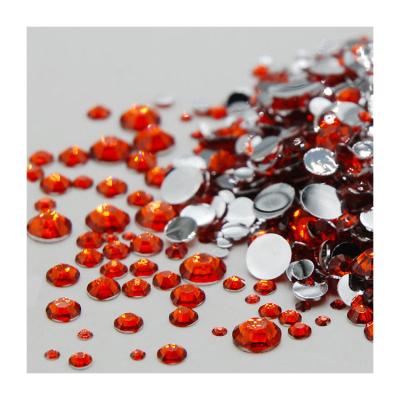 China Flatback Bling Tumbler Crystal Rhinestones Wholesale Flat Bulk Resin Rhinestones for sale