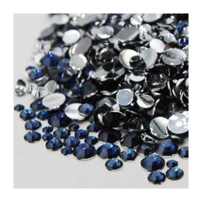 China Faux Stone Flatback Mate Patch Decoration Resin Crystal For Clothing Decoration for sale