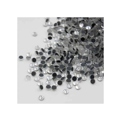 China Hot Round Rhinestone Crystals Flatback Glass Rhinestones Fix Flatback Rhinestones Volume for sale