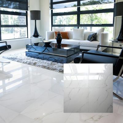 China One design four faced HB6253 60x60 tiles price in philippines, white porcelain tiles, ceramic polished floor tile for sale