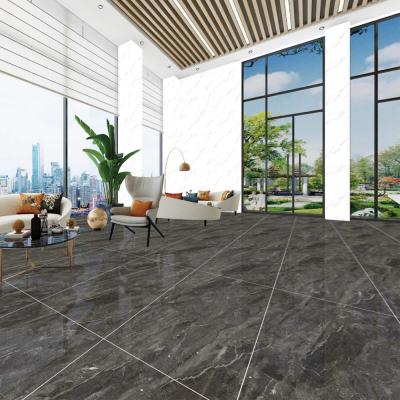 China 720Â ° VR Experience 750x1500mm Panoramic Flooring Materials Porcelain Flooring Porcelain Flooring Porcelanato Polished Gray Marble Price Dubai for sale